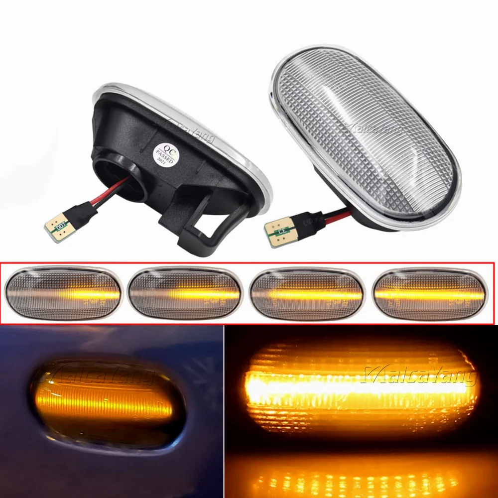 Car Dynamic Sequential LED Side Maker Turn Signal Light for Mitsubishi Lancer Pajero Mirag Galant 1998-2005
Car Dynamic Sequential LED Side Maker Turn Signal Light for Mitsubishi Lancer Pajero Mirag Galant 1998-2005