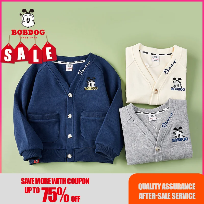 BOBDOG 2-12T Kids Cartoon Embroidery Coat Cardigan Long Sleeve Knitted Warm Coats 2022 Autumn Winter Boy Girl Knitwear Clothes
BOBDOG 2-12T Kids Cartoon Embroidery Coat Cardigan Long Sleeve Knitted Warm Coats 2022 Autumn Winter Boy Girl Knitwear Clothes