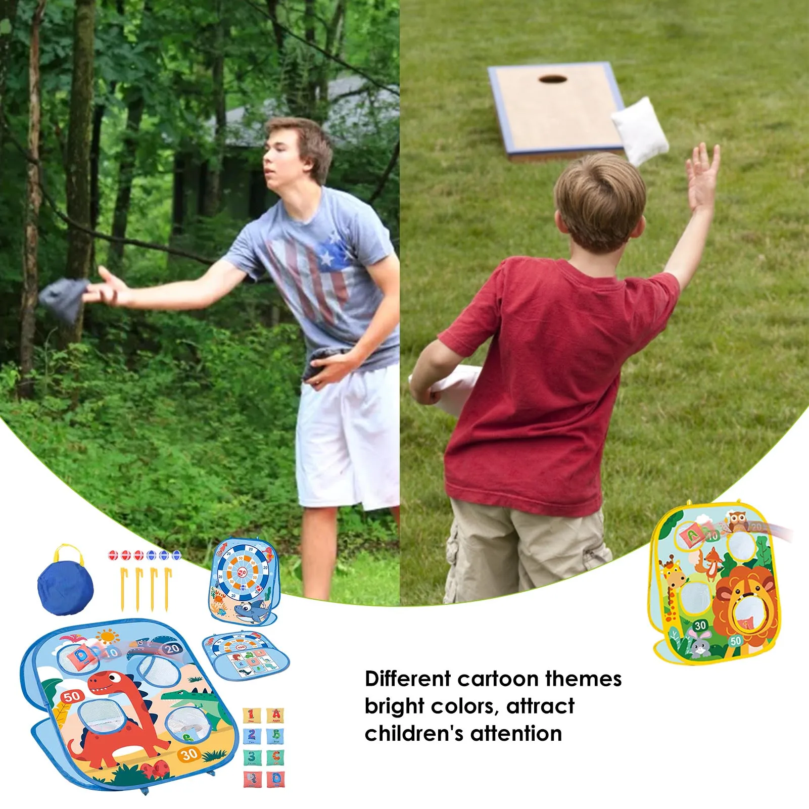 Детская игра-мешок для бросания, 3 в 1, взаимодействие родителей и детей в помещении, Детские мешки для бросания песка, уличные игрушки для иг...
Детская игра-мешок для бросания, 3 в 1, взаимодействие родителей и детей в помещении, Детские мешки для бросания песка, уличные игрушки для иг...