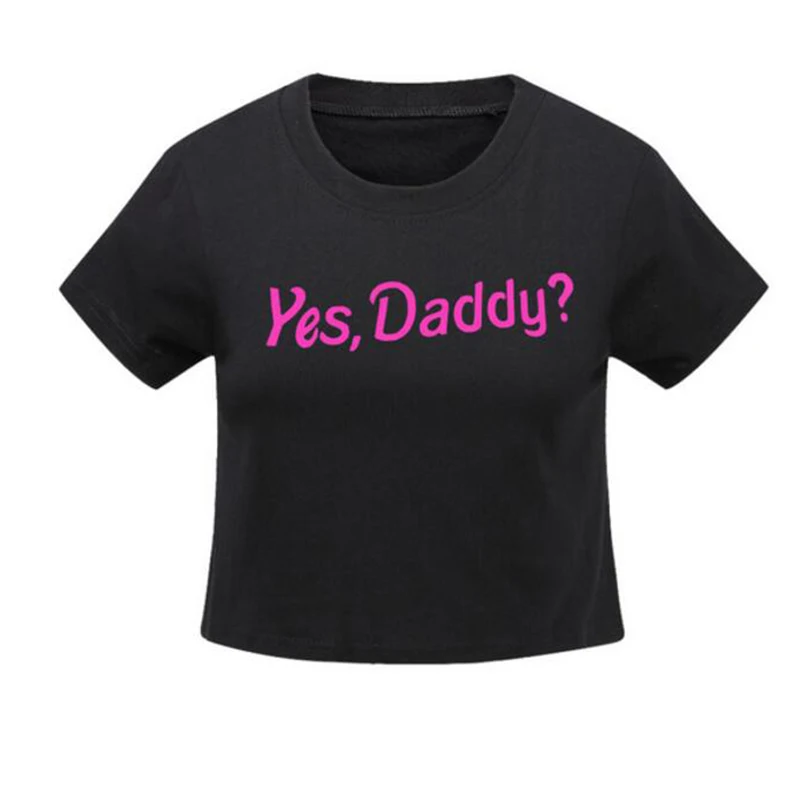 Футболка для женщин пикантные вечерние топы Yes Daddy Забавный с принтом в виде букв женские укороченные топы черный, белый цвет укороченный фу...
Футболка для женщин пикантные вечерние топы Yes Daddy Забавный с принтом в виде букв женские укороченные топы черный, белый цвет укороченный фу...