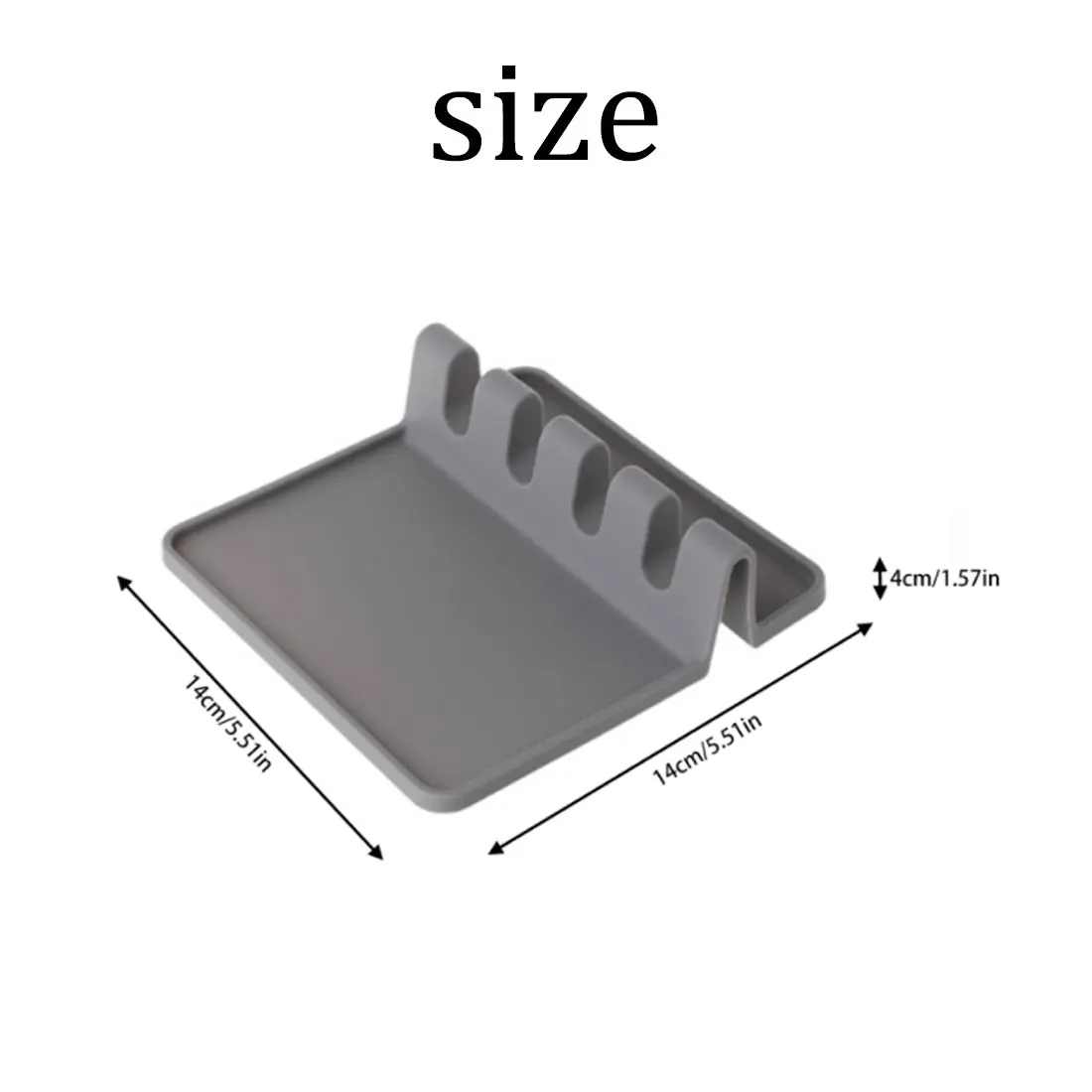 Silicone Spatula Holder Storage Rack Spoon Rest Tableware Holder Draining Rack Mat Organizer Heat Resistant Kitchen Cooking Tool
Silicone Spatula Holder Storage Rack Spoon Rest Tableware Holder Draining Rack Mat Organizer Heat Resistant Kitchen Cooking Tool