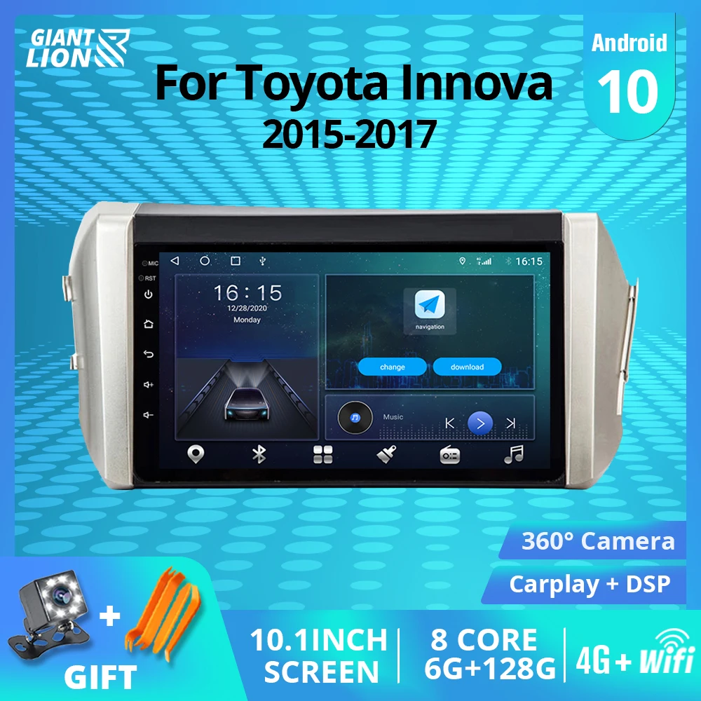 Автомобильный радиоприемник 2DIN Android 2016 для Toyota Innova LHD 2015 2017 стерео приемник GPS-навигация автомобильный радиоприемник автомобильный мультиме...
Автомобильный радиоприемник 2DIN Android 2016 для Toyota Innova LHD 2015 2017 стерео приемник GPS-навигация автомобильный радиоприемник автомобильный мультиме...