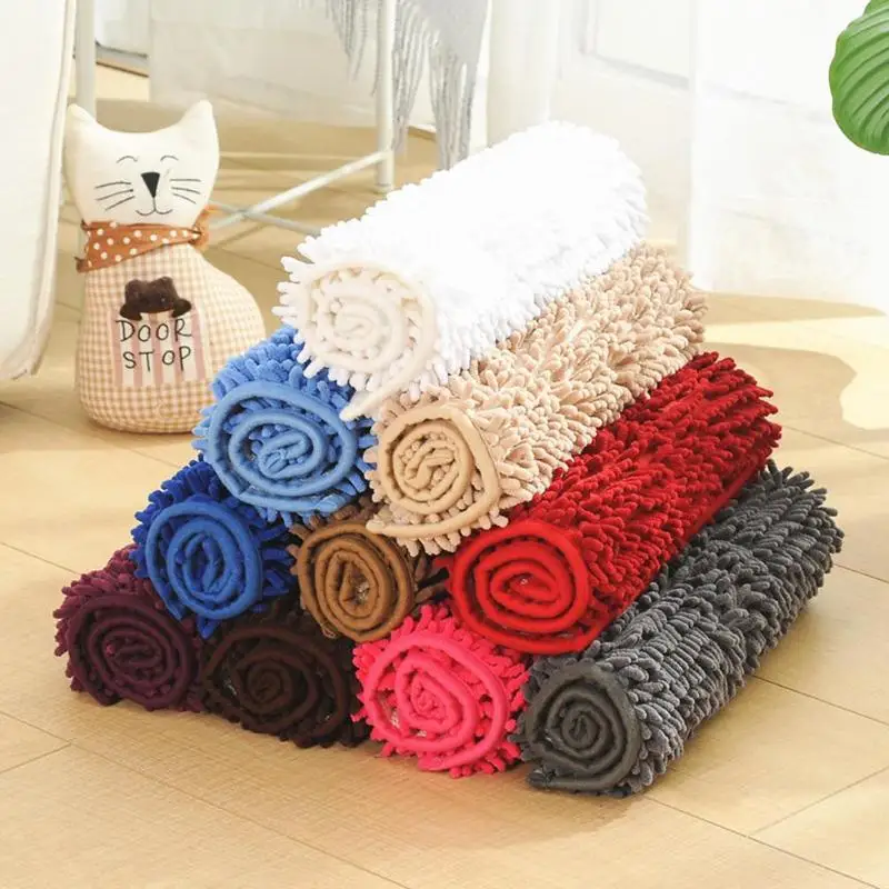 Bath Mat Thicken Ultra-fine Fiber Toilet Room Door Floor Mat Non-skid Water Absorption Bathroom Kitchen Door Mat
Bath Mat Thicken Ultra-fine Fiber Toilet Room Door Floor Mat Non-skid Water Absorption Bathroom Kitchen Door Mat