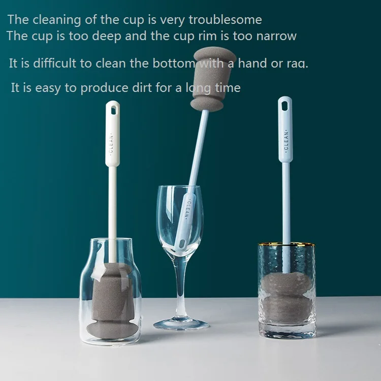 Home long Handle Sponge Cup Brush Thermal Cup Clean Brush Bottle Brush cleaning brush bottle cleaner home kitchen accessories
Home long Handle Sponge Cup Brush Thermal Cup Clean Brush Bottle Brush cleaning brush bottle cleaner home kitchen accessories