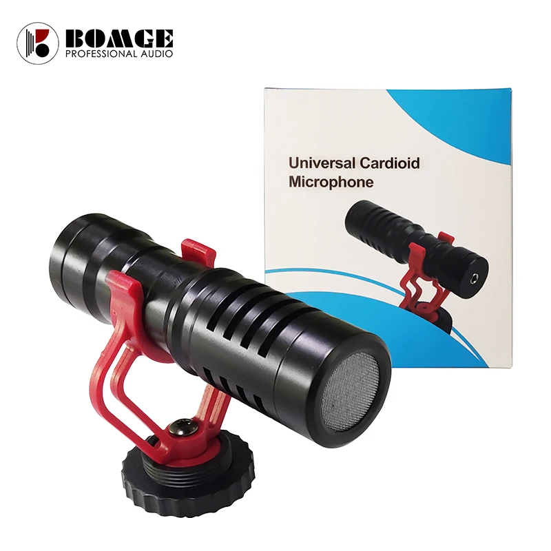 Камера с микрофоном видеомикрофон Videomicro для Boya by-mm1 камер Canon EOS/Nikon Android/iPhone