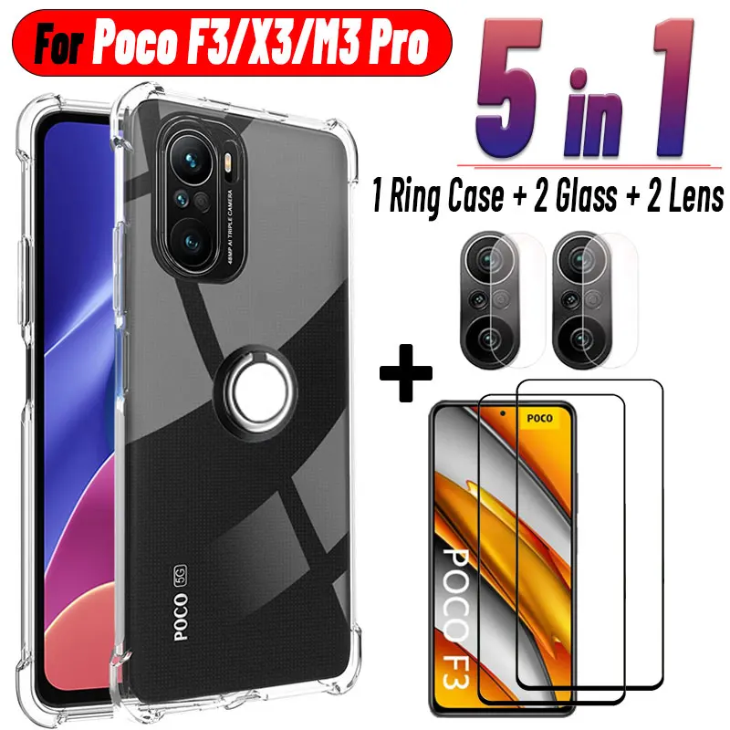Metal Ring Case For Xiaomi Poco F3 X3 M3 Pro 5G Cover Silicone Case Poco X3 Pro Shockpoof Case For Poco X3 GT Case With Ring
Metal Ring Case For Xiaomi Poco F3 X3 M3 Pro 5G Cover Silicone Case Poco X3 Pro Shockpoof Case For Poco X3 GT Case With Ring