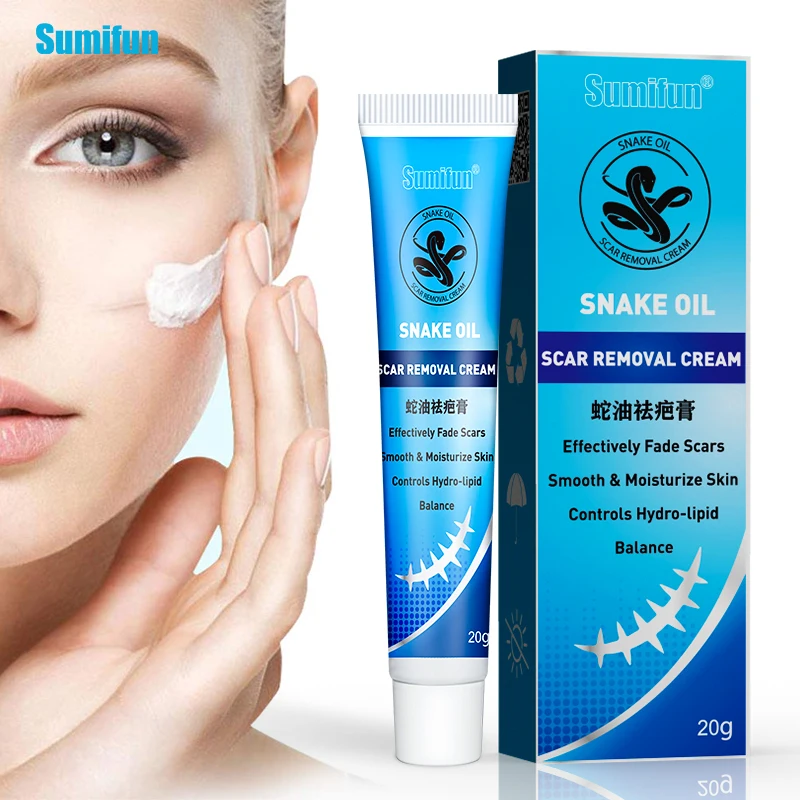 Sumifun 20G Chinese Medical Natural Professional Snake Oil Ointment Remove Scar Cream Acne Treatment Hand Skin Face Care K10016
Sumifun 20G Chinese Medical Natural Professional Snake Oil Ointment Remove Scar Cream Acne Treatment Hand Skin Face Care K10016