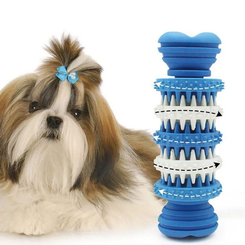 11.5CM Interactive Rubber Rod Dog Chew Toys Pet Molar Tooth Cleaner Brushing Stick Puppy Dental Care Dog toy Pet Supplies
11.5CM Interactive Rubber Rod Dog Chew Toys Pet Molar Tooth Cleaner Brushing Stick Puppy Dental Care Dog toy Pet Supplies