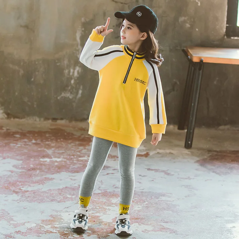 Свитшот с надписью для детей, для девочек, весна 2020, свитшот на молнии + брюки, леггинсы для крупных девочек, подростковые наряды для детей
Свитшот с надписью для детей, для девочек, весна 2020, свитшот на молнии + брюки, леггинсы для крупных девочек, подростковые наряды для детей