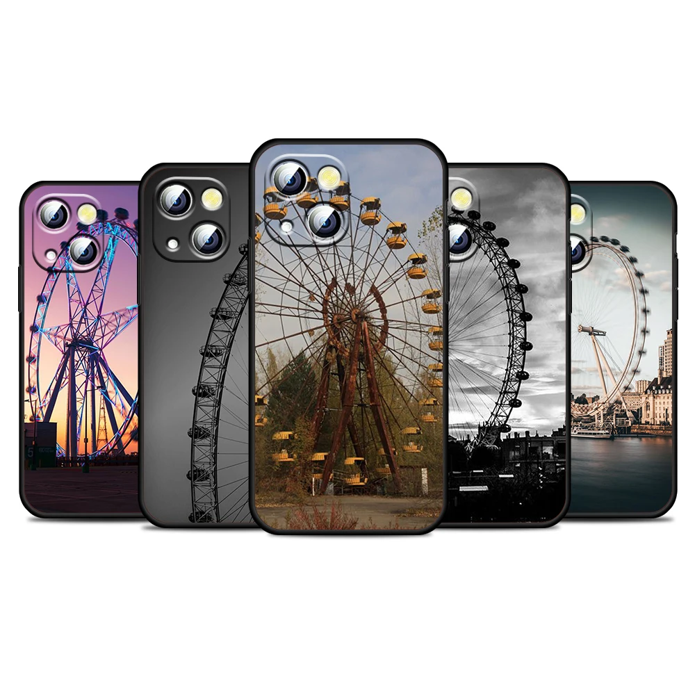 Playground ferris wheel For Apple iPhone 13 12 11 Pro Max Mini XS Max X XR 6S 6 7 8 Plus 5S SE2020 Soft Black Phone Case
Playground ferris wheel For Apple iPhone 13 12 11 Pro Max Mini XS Max X XR 6S 6 7 8 Plus 5S SE2020 Soft Black Phone Case
