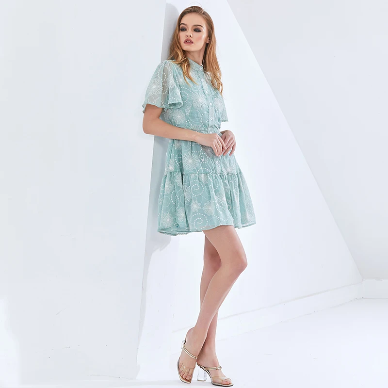 TWOTWINSTYLE Print Perspective Summer Dress For Women Short Sleeve High Waist Elegant Oversized Dresses 2021 Womens Clothing
TWOTWINSTYLE Print Perspective Summer Dress For Women Short Sleeve High Waist Elegant Oversized Dresses 2021 Womens Clothing