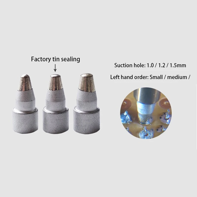 for Pro'sKit SS-331H Electric Desoldering Tool Vacuum Suction Solder Sucker Pump Accessories Replace for Nozzle
for Pro'sKit SS-331H Electric Desoldering Tool Vacuum Suction Solder Sucker Pump Accessories Replace for Nozzle