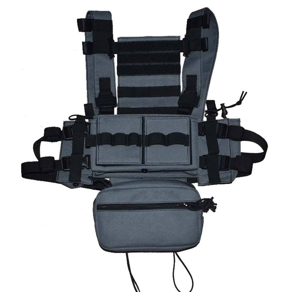 Wargame Lightweight Combat Horness MK3 Outdoor Hunting CS Chest Hanging Tactical Vest Multi-Colors.
Wargame Lightweight Combat Horness MK3 Outdoor Hunting CS Chest Hanging Tactical Vest Multi-Colors.