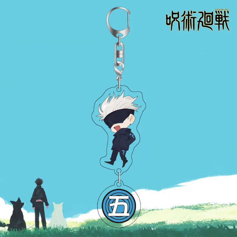 Anime Jujutsu Kaisen Key Chains Student Desktop Knapsack Accessories Couples Keyring Cute GojoRole PlayMenwomen Gift Keychain
Anime Jujutsu Kaisen Key Chains Student Desktop Knapsack Accessories Couples Keyring Cute GojoRole PlayMenwomen Gift Keychain