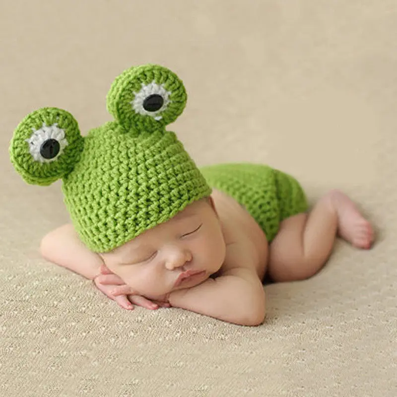 Cute Baby Gift Photo Photography Prop Newborn Baby Girls Boys Frog Crochet Knit Costume Beanie Hats Cap
Cute Baby Gift Photo Photography Prop Newborn Baby Girls Boys Frog Crochet Knit Costume Beanie Hats Cap