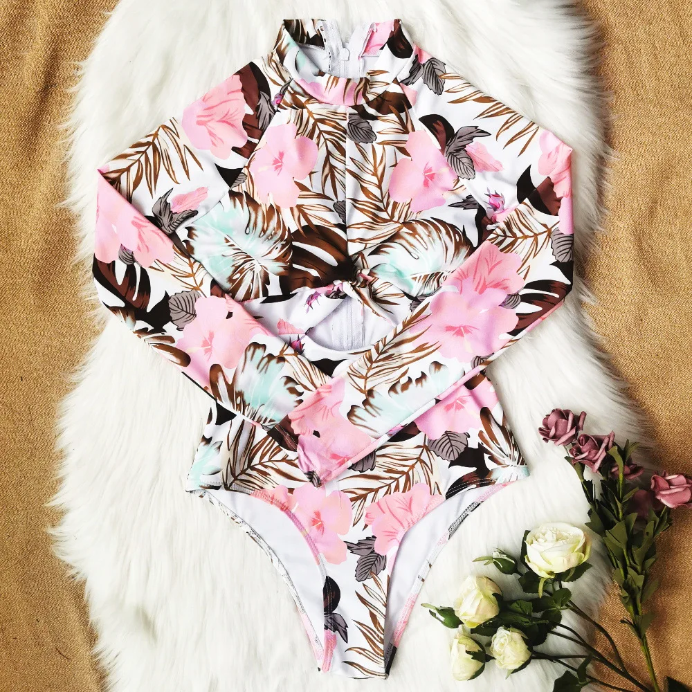 Sexy Surf Rashguard Long sleeve swimwear women one piece swimsuit Rash Guard swim suit Bathing Suit beach wear Bodysuit Monokini
Sexy Surf Rashguard Long sleeve swimwear women one piece swimsuit Rash Guard swim suit Bathing Suit beach wear Bodysuit Monokini