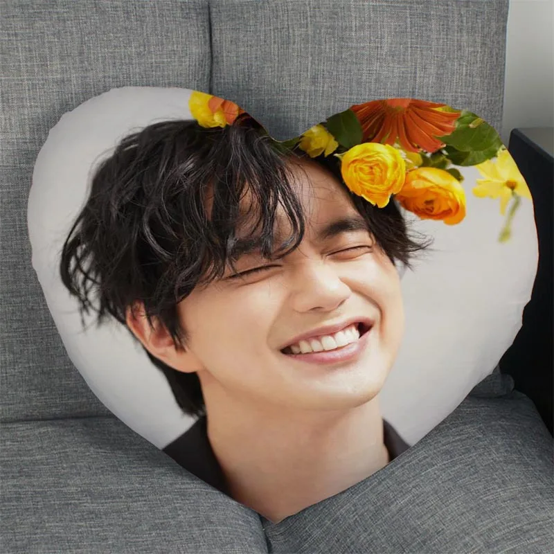 New Arrival KPOP Yoo Seung Ho Pillowcase Cover Heart Shape Zipper Pillow Cover Gift Wedding Decorate 41x36cm,47x42cm 0824 
New Arrival KPOP Yoo Seung Ho Pillowcase Cover Heart Shape Zipper Pillow Cover Gift Wedding Decorate 41x36cm,47x42cm 0824