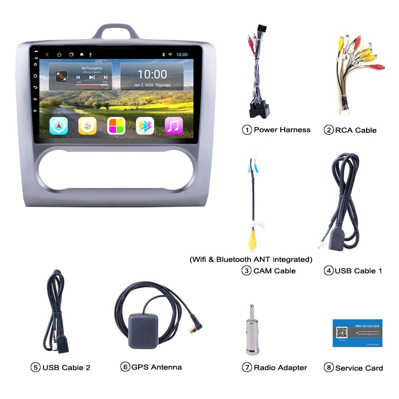 2G RAM 9 Inch Android 9.1 Car Dvd Gps Player For Ford Focus 2006-2014 built-in Radio Video Navigation Bt Wifi
2G RAM 9 Inch Android 9.1 Car Dvd Gps Player For Ford Focus 2006-2014 built-in Radio Video Navigation Bt Wifi