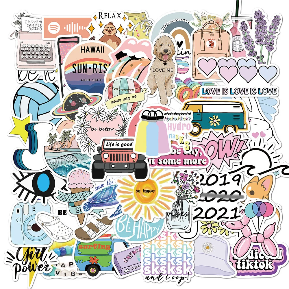 10/30/50PCS New Small Fresh Cartoon Cute Style Graffiti Waterproof Sticker Suitcase Notebook Skateboard Water CupHelmetWholesale
10/30/50PCS New Small Fresh Cartoon Cute Style Graffiti Waterproof Sticker Suitcase Notebook Skateboard Water CupHelmetWholesale