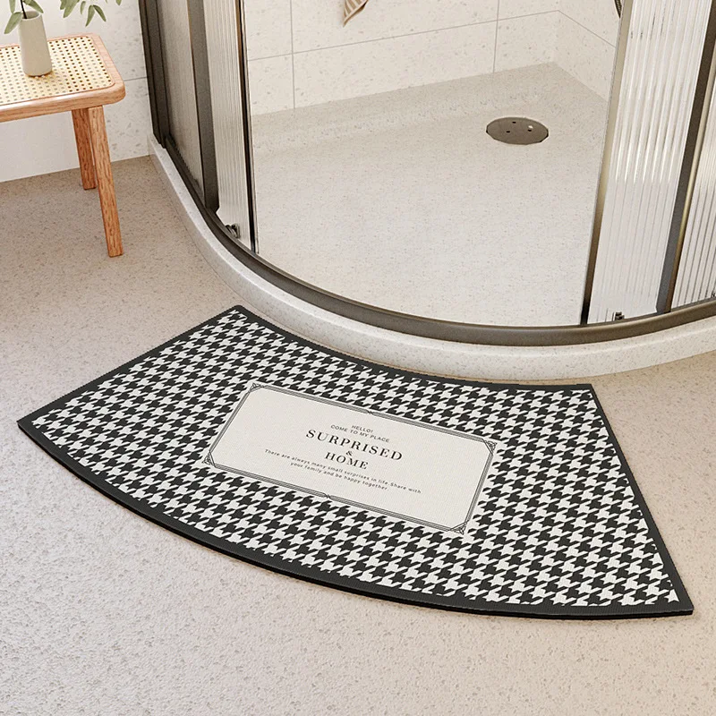 Anti-slip Rugs Absorbent Quick-drying Bathroom Doormat Toilet Indoor Carpet Nordic Art Irregular Household Carpet Floor Mats 
Anti-slip Rugs Absorbent Quick-drying Bathroom Doormat Toilet Indoor Carpet Nordic Art Irregular Household Carpet Floor Mats