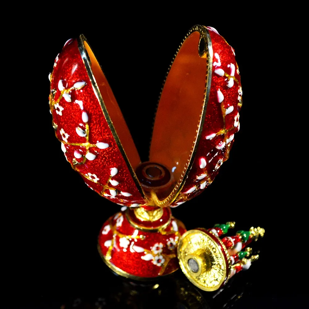 QIFU Superior Quality Faberge Style Egg for Jewelry Box
QIFU Superior Quality Faberge Style Egg for Jewelry Box