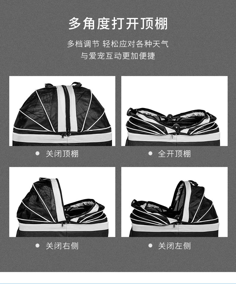 Pet trolley folding four-wheeled dog trolley box cat suitcase bag breathable closed Lever Panoramic Skylight Super Breathable
Pet trolley folding four-wheeled dog trolley box cat suitcase bag breathable closed Lever Panoramic Skylight Super Breathable