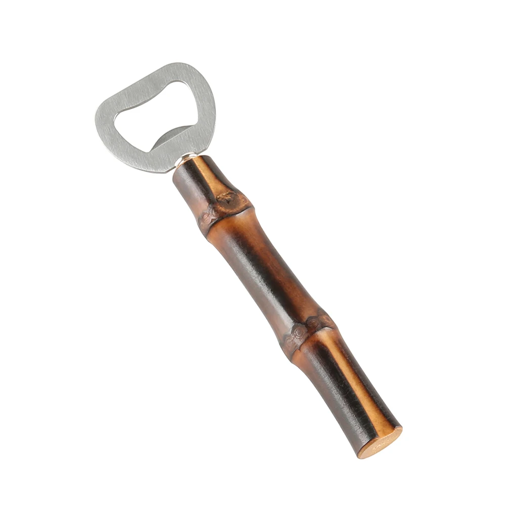 New Creative Vintage Retro Kitchenware Kitchen Can Opening Tool Wood Black Bamboo Root Bar Beer Bottle Opener
New Creative Vintage Retro Kitchenware Kitchen Can Opening Tool Wood Black Bamboo Root Bar Beer Bottle Opener