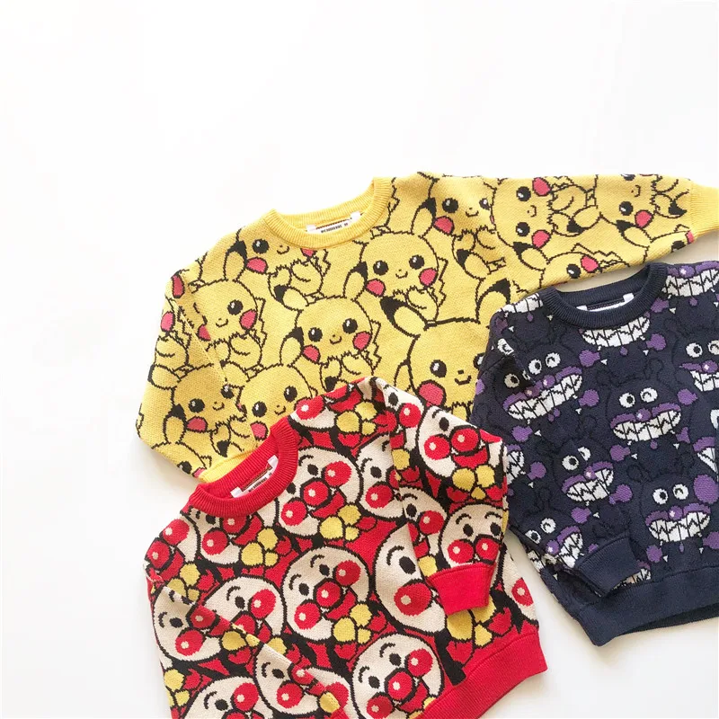 Tonytaobaby Autumn and Winter Sweater Boys and Girls Three Color Cartoon Pattern Full Print Lovely Cotton Pullover Top
Tonytaobaby Autumn and Winter Sweater Boys and Girls Three Color Cartoon Pattern Full Print Lovely Cotton Pullover Top