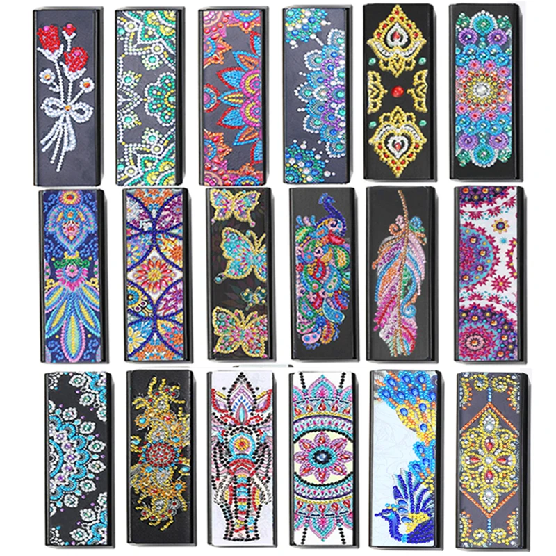 DIY Diamond Painting Eye Glasses Storage Box Travel Leather Sunglasses Case Gift Special Shaped Diamond Storarage Box
DIY Diamond Painting Eye Glasses Storage Box Travel Leather Sunglasses Case Gift Special Shaped Diamond Storarage Box