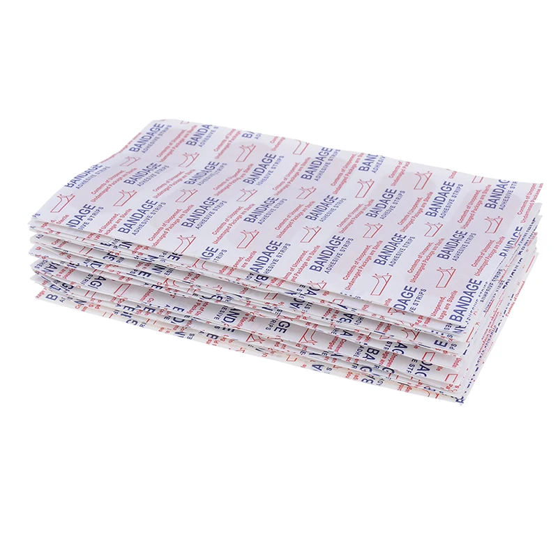 Practical 100Pcs Home Travel First Aid Kit Supplies Wound Adhesive Paster Medical Anti-Bacteria Band Aid Bandage Sticker
Practical 100Pcs Home Travel First Aid Kit Supplies Wound Adhesive Paster Medical Anti-Bacteria Band Aid Bandage Sticker