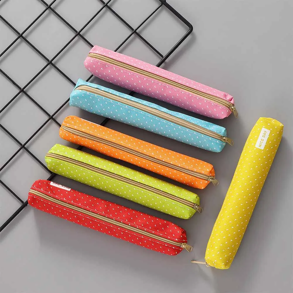 1Pc Super Slim Cute Candy Color Pencil Case Lovely Wave point Pen Bag Stationeries Pouch Student Office School Supplies Gift
1Pc Super Slim Cute Candy Color Pencil Case Lovely Wave point Pen Bag Stationeries Pouch Student Office School Supplies Gift