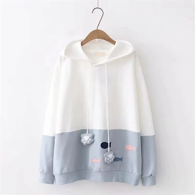 2021 Spring Autumn Cute Women's Hoodies Plus Size Sweatshirt For Women Loose Casual Thin Long Sleeve Female Top 
2021 Spring Autumn Cute Women's Hoodies Plus Size Sweatshirt For Women Loose Casual Thin Long Sleeve Female Top