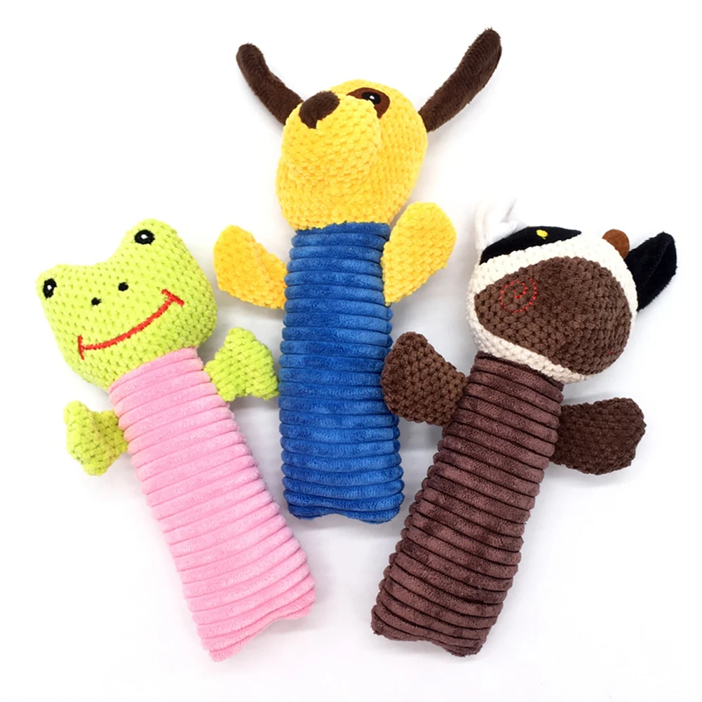 Pet Supplies Molar Durable Plush Toys Squeaky Chew Toys Suitable For Any Pet Dog Bullfrog Cartoon Bite-resistant Plush Toys
Pet Supplies Molar Durable Plush Toys Squeaky Chew Toys Suitable For Any Pet Dog Bullfrog Cartoon Bite-resistant Plush Toys