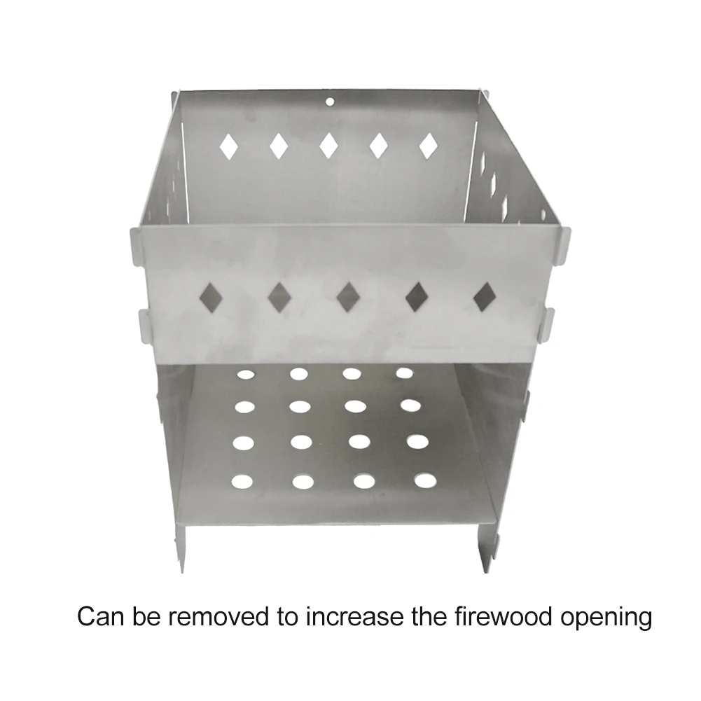 Outdoor Camping BBQ Tool Picnic Cooking Anti-rust Hanging Stove 430 Stainless Steel Portable Foldable Lightweight Grill
Outdoor Camping BBQ Tool Picnic Cooking Anti-rust Hanging Stove 430 Stainless Steel Portable Foldable Lightweight Grill