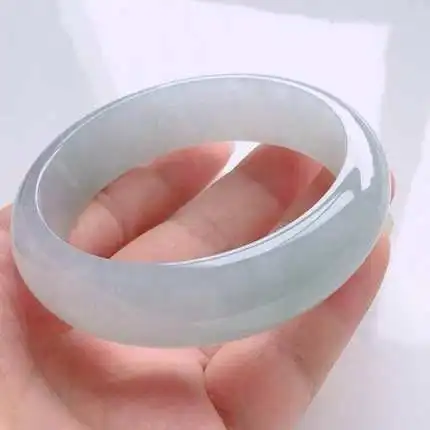 Natural Burmese Jadeite Light Color 54-64mm Bracelet Elegant Princess Jewelry Best Gift for Mom and Girlfriend
Natural Burmese Jadeite Light Color 54-64mm Bracelet Elegant Princess Jewelry Best Gift for Mom and Girlfriend