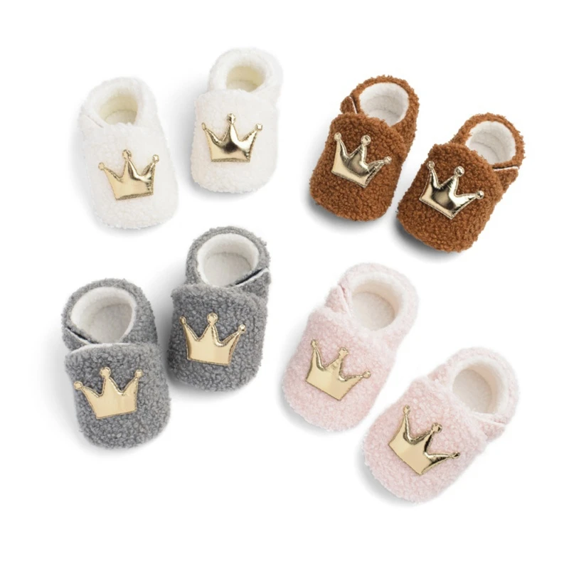 Hot latest Autumn Baby Girls Boys Breathable Anti-Slip Casual Crown Sneakers Toddler Soft Soled Walking Warm Shoes
Hot latest Autumn Baby Girls Boys Breathable Anti-Slip Casual Crown Sneakers Toddler Soft Soled Walking Warm Shoes