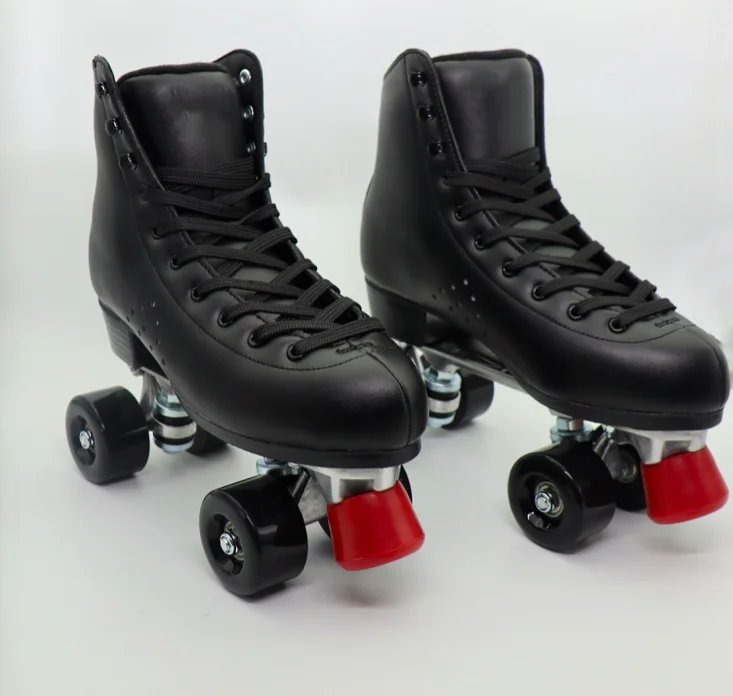 Double row skates aluminum alloy base roller skates rubber brake men and women roller skates black four-wheel
Double row skates aluminum alloy base roller skates rubber brake men and women roller skates black four-wheel