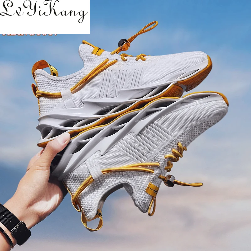 Autumn Men Sport Shoes Blade Shoes Sneakers Men Non-slip Jogging Casual Men Shoes Training Outdoor Flats Male Zapatillas Hombre
Autumn Men Sport Shoes Blade Shoes Sneakers Men Non-slip Jogging Casual Men Shoes Training Outdoor Flats Male Zapatillas Hombre