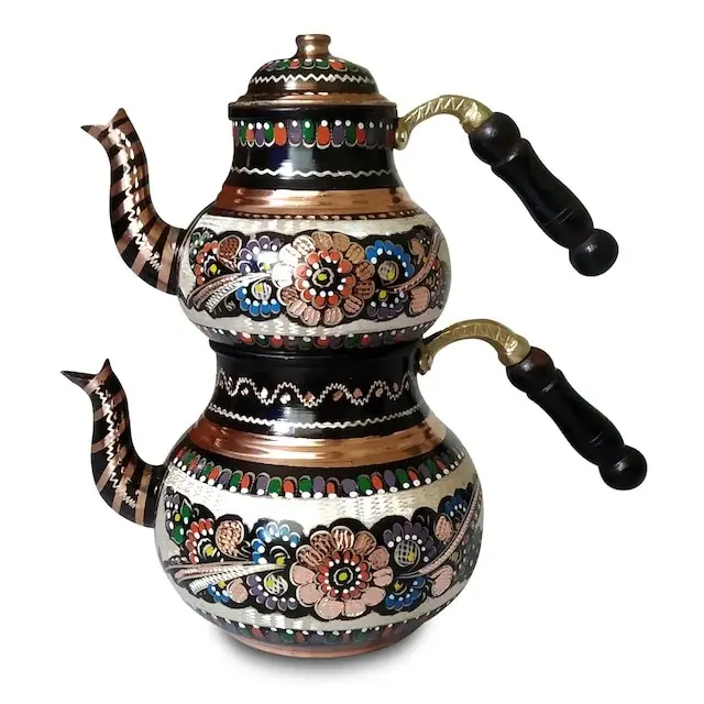 Family Size Handmade Erzincan Handmade Thick Copper Teapot Decanter for water Water jug Teapot lemonade with tap
Family Size Handmade Erzincan Handmade Thick Copper Teapot Decanter for water Water jug Teapot lemonade with tap