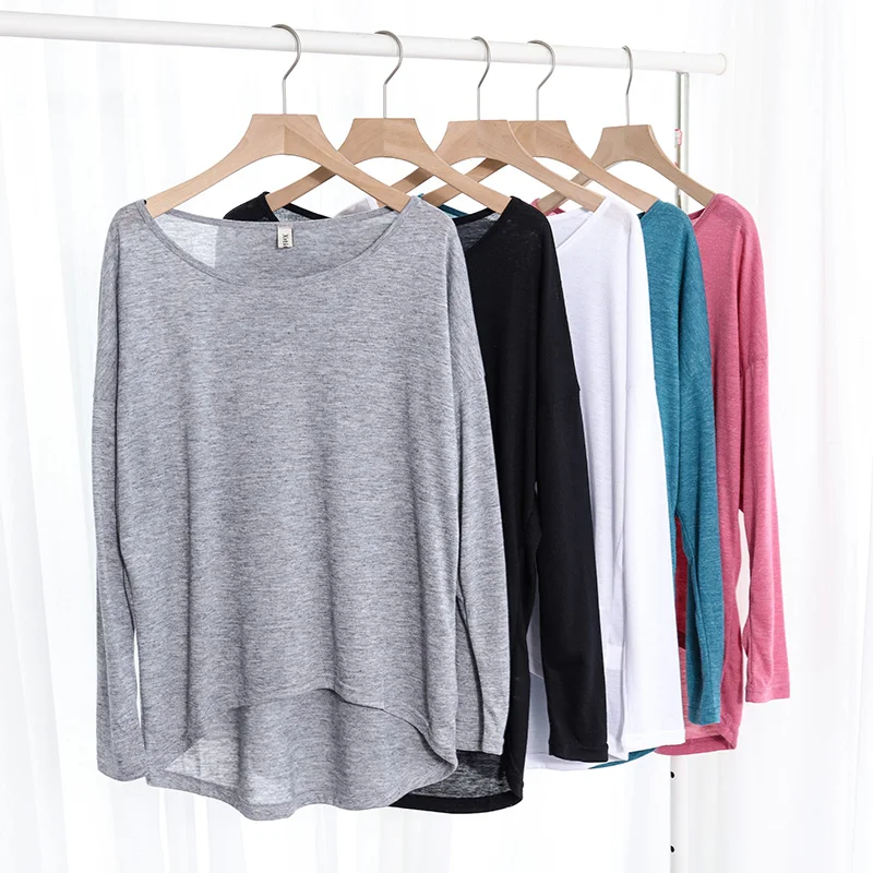 Plus Size Women O-neck cotton long sleeve female blouse workout Loose Autumn Tee High quality very soft Tops M30396 M30396
Plus Size Women O-neck cotton long sleeve female blouse workout Loose Autumn Tee High quality very soft Tops M30396 M30396