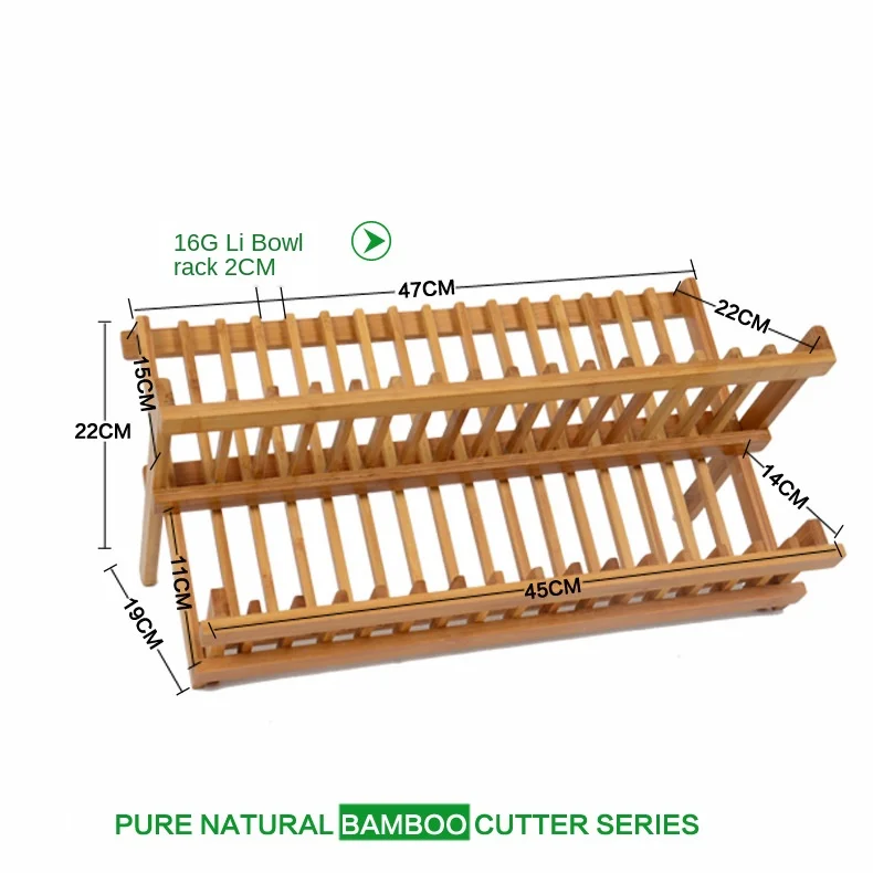 Multifunctional Drain Rack Double Storage Rack Factory Direct Sale Bamboo Drain Dish Rack Kitchen Foldable Dish Rack
Multifunctional Drain Rack Double Storage Rack Factory Direct Sale Bamboo Drain Dish Rack Kitchen Foldable Dish Rack