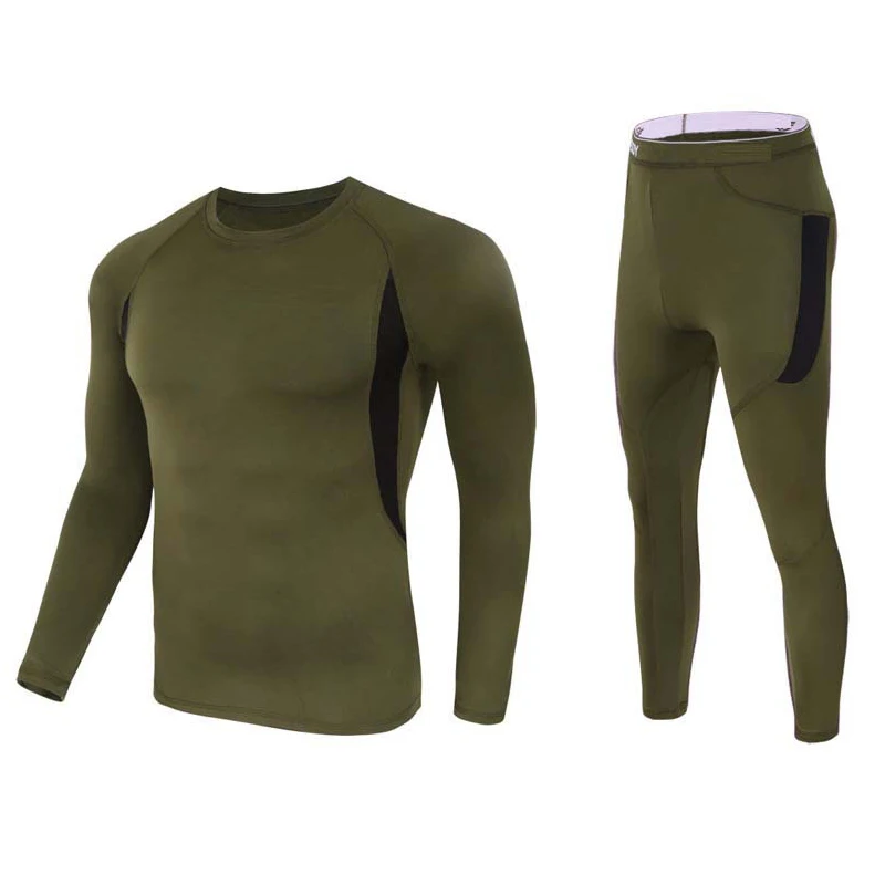Warm Men's Clothing Thermal underwear set Compression shirt pants 2-piece Fleece underwear long johns Warm Sweat suit
Warm Men's Clothing Thermal underwear set Compression shirt pants 2-piece Fleece underwear long johns Warm Sweat suit