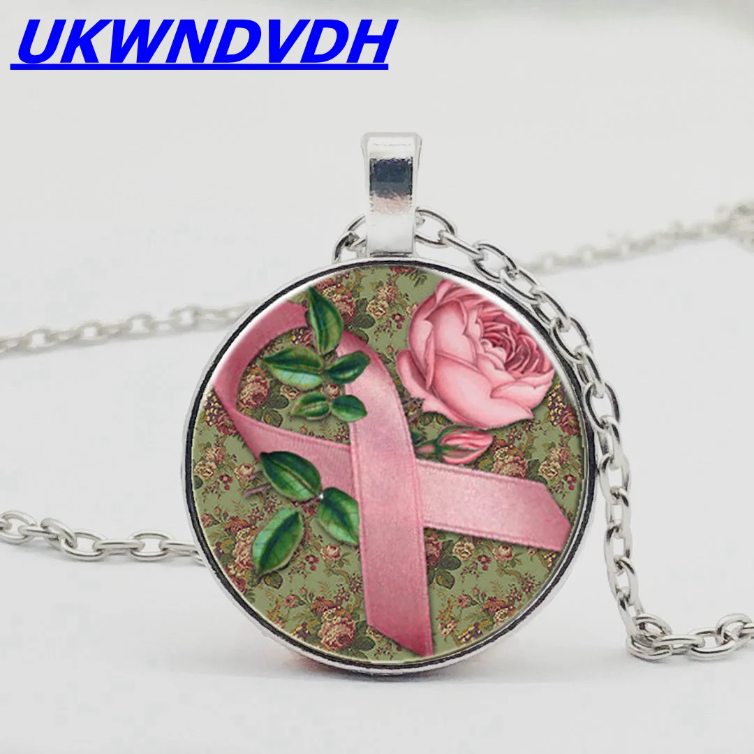 Pink Ribbon Bobble Glass Necklace Classic Fashion Retro Men and Women Fashion Necklace
Pink Ribbon Bobble Glass Necklace Classic Fashion Retro Men and Women Fashion Necklace