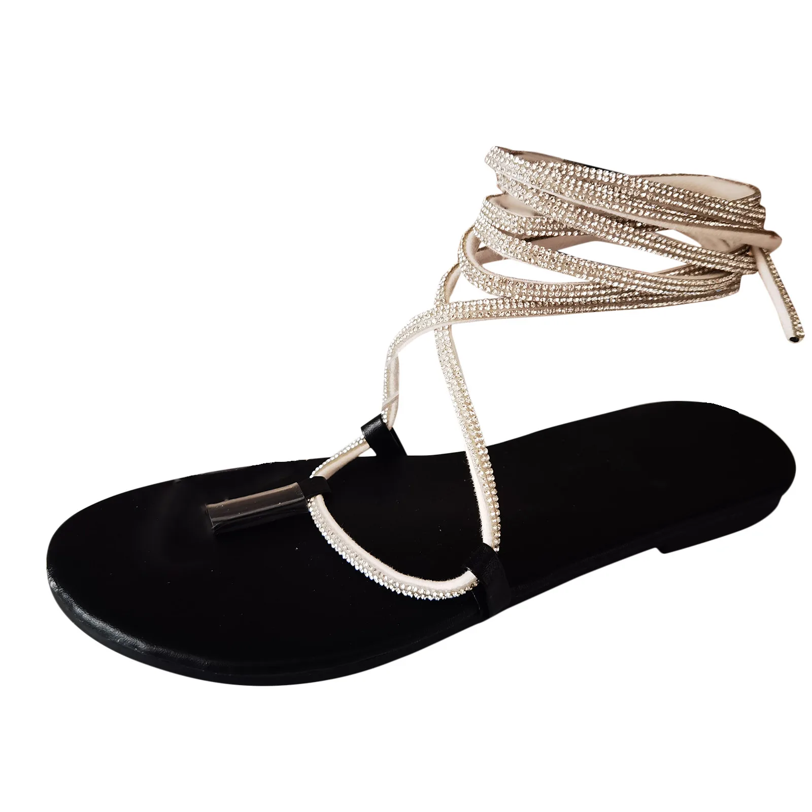 Summer Flat Crystal Women Sandals Mixed Colors Cross Strap Women's Summer Footwear Crystal Sandals Women Flats Walking Shoes New
Summer Flat Crystal Women Sandals Mixed Colors Cross Strap Women's Summer Footwear Crystal Sandals Women Flats Walking Shoes New