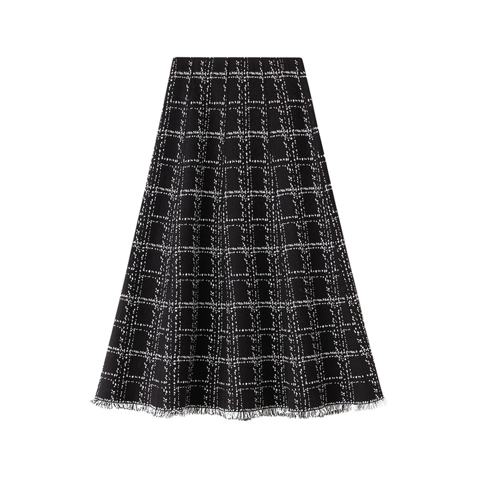 Women Elegant Fashion High Waist Plaid Skirt Ladies Stylish Skirt for Shopping Daily Wear High Waist Loose Vintage A-line Skirt
Women Elegant Fashion High Waist Plaid Skirt Ladies Stylish Skirt for Shopping Daily Wear High Waist Loose Vintage A-line Skirt