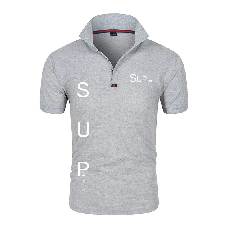 Wholesale short-sleeved Advertising Polo Shirts Custom Logo Lapel overalls t-shirts summer clothing culture t-shirt printing
Wholesale short-sleeved Advertising Polo Shirts Custom Logo Lapel overalls t-shirts summer clothing culture t-shirt printing