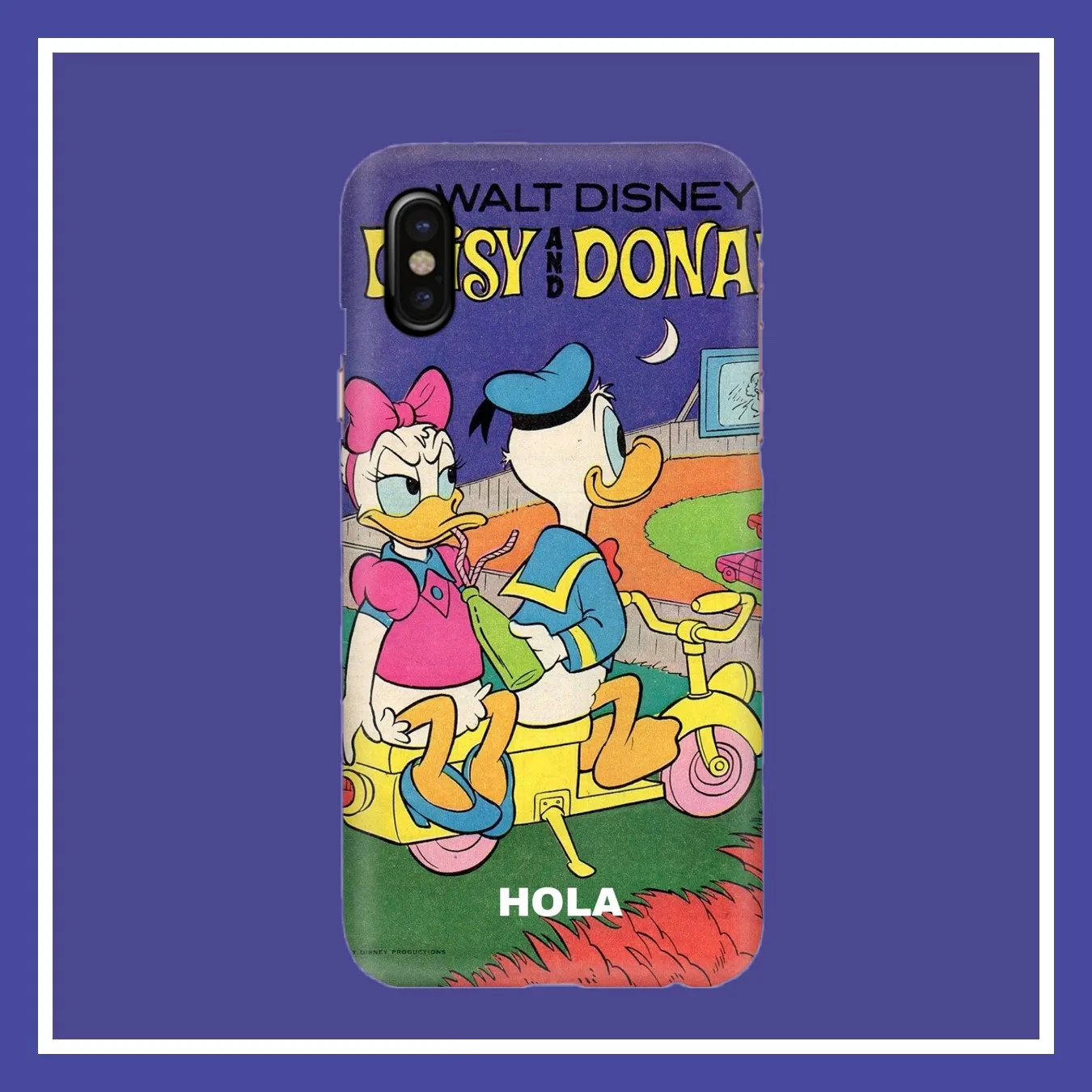 Disney cartoon creative Donald Duck Daisy phone case for iPhone XR/12pro/12mini/11promax/se/7p/8p/6/xs/xsmax/ couple phone cover
Disney cartoon creative Donald Duck Daisy phone case for iPhone XR/12pro/12mini/11promax/se/7p/8p/6/xs/xsmax/ couple phone cover