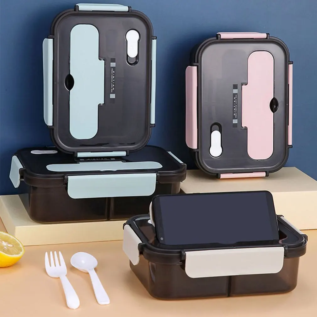 1pc Lunch Box Kitchen Work Student Travel Microwave Heating Food Container Plastic Storage Snack Boxes 1500ml 3 Color Optional
1pc Lunch Box Kitchen Work Student Travel Microwave Heating Food Container Plastic Storage Snack Boxes 1500ml 3 Color Optional