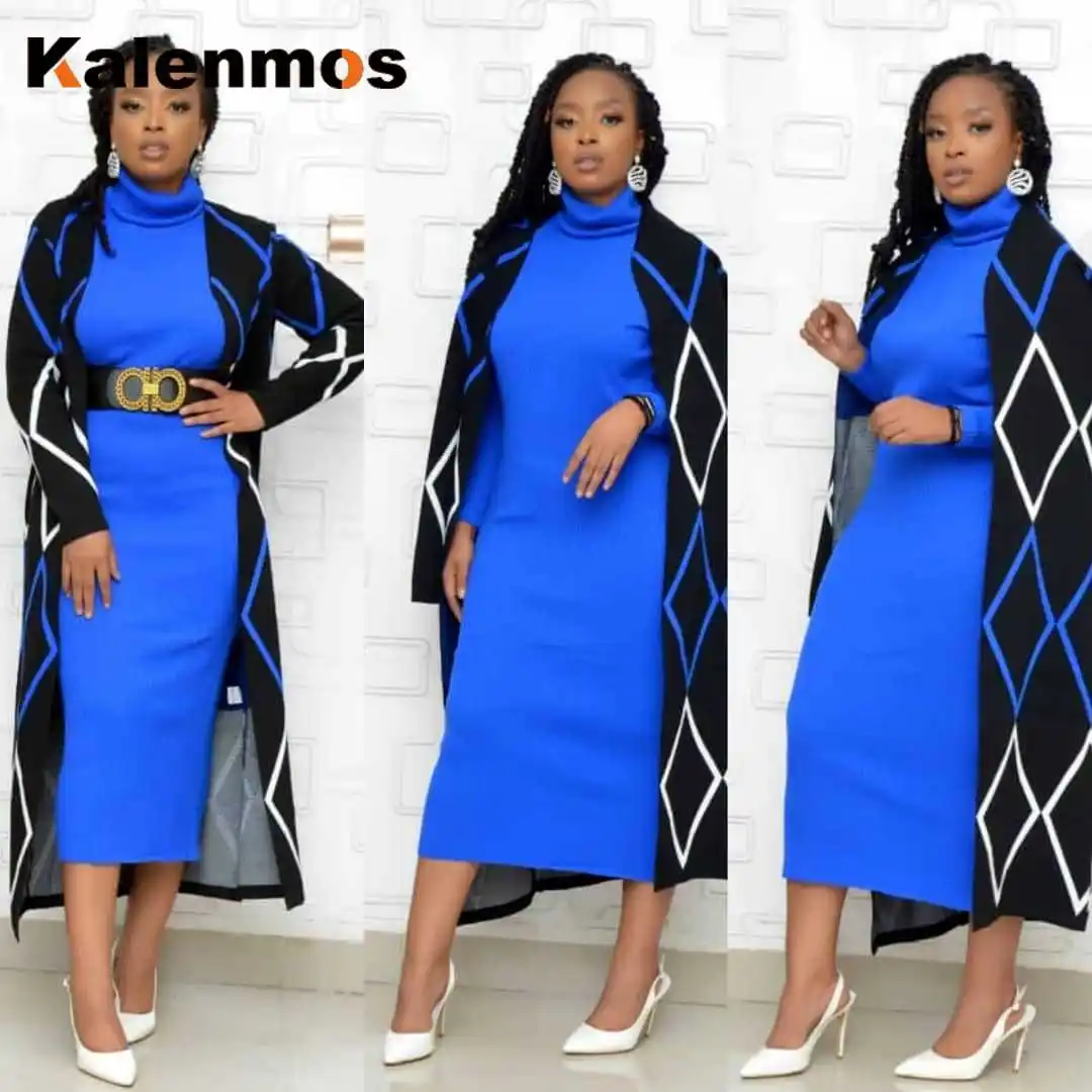 2 Pieces Women's Sets Knit African Dresses Women Autumn Winter Ankara Fashion Clothes Basin Riche Dashiki Africa Dress Outfits
2 Pieces Women's Sets Knit African Dresses Women Autumn Winter Ankara Fashion Clothes Basin Riche Dashiki Africa Dress Outfits