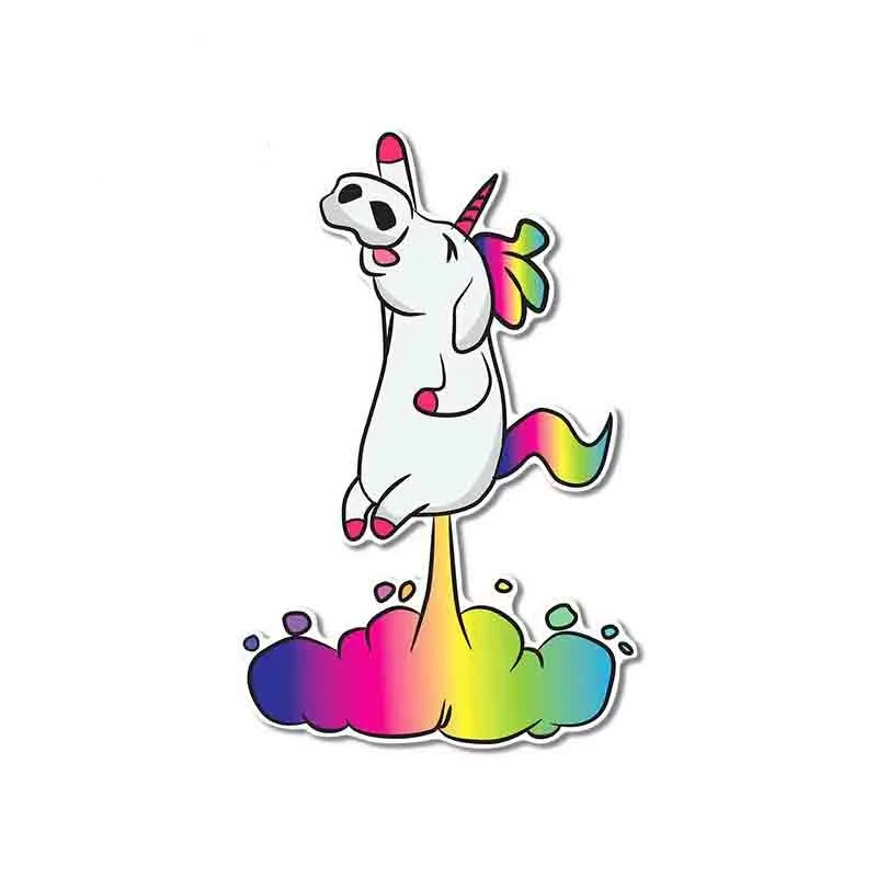 Fashion Farting Rocket Unicorn Decal Windshield Cartoon VAN Car Stickers Occlusion Scratch Anime Decoration KK13*9cm
Fashion Farting Rocket Unicorn Decal Windshield Cartoon VAN Car Stickers Occlusion Scratch Anime Decoration KK13*9cm